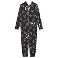 thumbnail image 3 of Badtz Maru Hooded Union Suit Pajama Soft Comfy PJs Sleepwear, 3 of 7