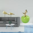 thumbnail image 2 of Estatuas de pájaros de madera, figuras de animales de madera, esculturas de frutas artificiales, artesanías únicas de cerámica, ideales para regalar e, 2 of 8