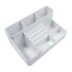 thumbnail image 5 of Organizador para pulidora de uñas con 28 agujeros, herramienta de manicura eficiente Blanco, 5 of 9
