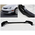 thumbnail image 2 of Spec-D Tuning LPF-CV03SI-ABS Honda Civic Si 3 Dr Hatchback Black Front Bumper Lip, 2 of 4