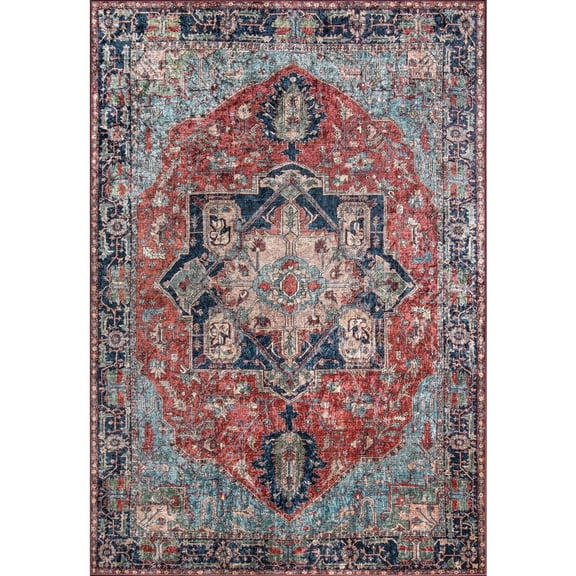Momeni Traditional Rectangle Area Rug, Multi, 3'6" X 5'6"