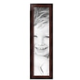 thumbnail image 2 of ArtToFrames 5" x 20" Dark Cherry With Black Picture Frame, 5x20 inch Red Wood Poster Frame (WOM-4900),  Pack, 2 of 7