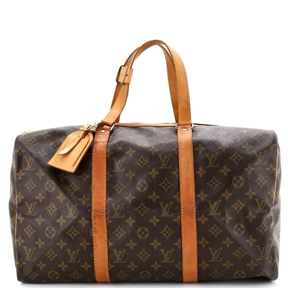 Pre-Owned Sac Souple Handbag Monogram Canvas 45 By Rebag