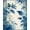 Blue, Pattern 2, variant on ODIKA 4'x6' Machine Washable Non-Slip Area Rug, Modern Soundwave Record with Artistic Turntable Inspired Design High Traffic Rug, Black, 88447