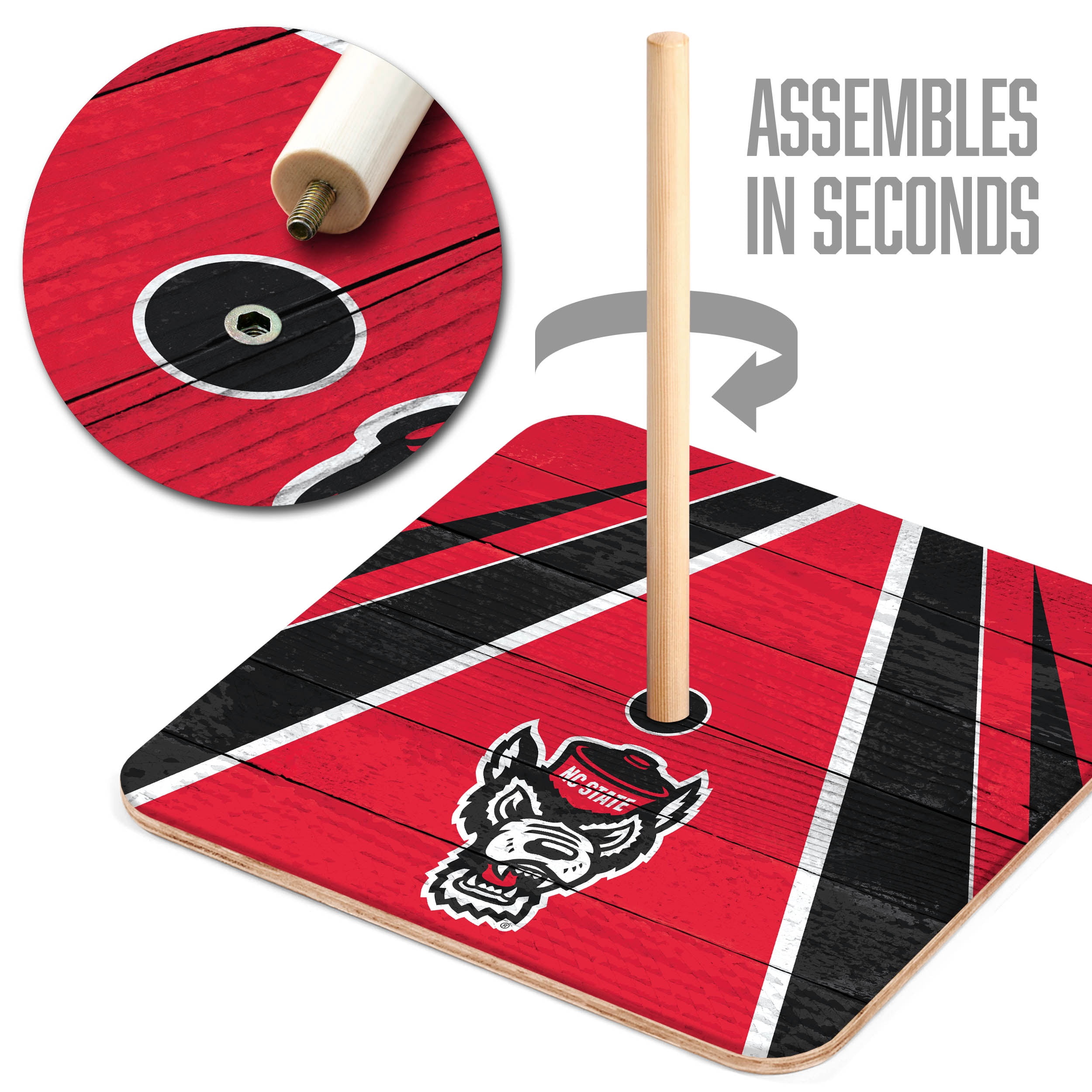 YouTheFan NCAA NC State Wolfpack HorseShoe Bags