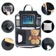 thumbnail image 4 of Protector de respaldo de coche con cajas de pañuelos, protector de asiento trasero impermeable para asientos de coche con soporte de pantalla táctil para tableta iPad y bolsillos múltiples (1 paquete) Fason LKX-1466, 4 of 7