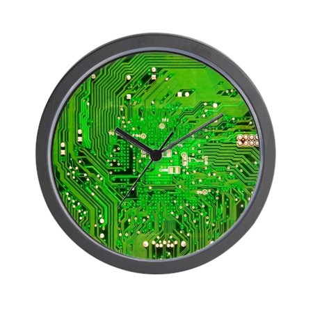 Tone Clock Circuit - CafePress - Circuit Board - Green - Unique Decorative 10