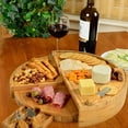 thumbnail image 2 of Picnic at Ascot (CB40) Vienna Transforming Bamboo Cheese Board Set, 2 of 7
