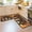 Fall 05, variant on Kitchen Rugs Farmhouse Style for Floor, Rooster Kitchen Rug, Non-Slip Backing Kitchen Mat Set of 2 Washable Kitchen Rug Sets with Runner for Home Kitchen 17"x47.2"+17"x30"