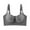 Gray, variant on Women Clothes,Ladies Comfortable Breathable No Steel Ring Lift Breasts Bra Woman Underwear