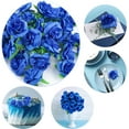 thumbnail image 6 of Naler 50 Pcs Royal Blue Stemless Fake Silk Roses,1.6" Artificial Flowers Bulk for Wedding Bouquets Party Birthday Decors, 6 of 6