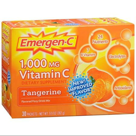  La vitamine C pour boisson Packets mandarine 30 unité (multiple de 2)