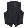 thumbnail image 4 of Cravate Formelle en Satin 4pc pour Hommes et Poche Carrée, Menthe, 2X Grande, 4 of 4