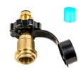 thumbnail image 1 of TAPDRA Adaptateur Étanche pour Réservoir de Propane, Raccordement Hermétique pour Réservoir de Propane de 50 Lb, Accessoires de Boyau de Régulateur Qcc1, 1 of 8