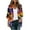 Yellow, variant on Kmdttou Women's Floral Print Puff Sleeve Cardigan Loose Cover Up Casual Blouse Tops Womens Fall Fashion