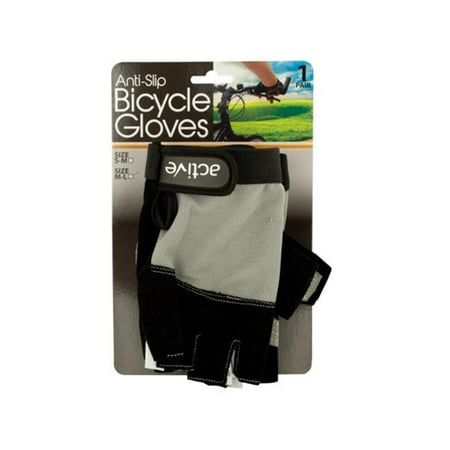 

Bulk Buys OF427-6 Anti-Slip Bicycle Gloves with Breathable Top Layer- 6 Piece -Pack of 6