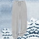 thumbnail image 3 of Puntoco Conjuntos de pijama cómodos para mujer, ropa de dormir para el hogar para hombres y mujeres, conjunto de capucha de 2 piezas con cubierta cálida de invierno, conjunto de color sólido, 3 of 4
