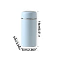 thumbnail image 4 of 316 Stainless Steel Insulated Mini Pocket Cup 8oz – Portable Travel Tea and Water Bottle with Temperature Retention, 4 of 7