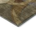 thumbnail image 3 of Addison Rugs Mayfield Premium Machine Washable Transitional Geometric Brown Runner Rug, 2'3" x 7'6", 3 of 6