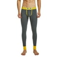 thumbnail image 1 of Odeerbi Reduced Long Johns For Men Thermal Underwear Bottoms Erogenous Stretch Patchwork Cotton Wool Trousers Dark Gray, 1 of 7