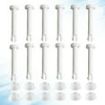 thumbnail image 2 of HEMOTON White Plastic Connection Pins for Swimming Pool with Sealing Strips 12 Pieces 2.36 Inch, 2 of 7