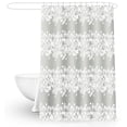 thumbnail image 1 of Cortinas de ducha Apuakthei de tela de poliéster impermeable, cortina divisoria brillante de gran ancho con estampado de playa de surf, forro de cortina de ducha para baño de bañera con 12 ganchos, 1 of 8