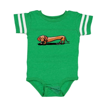 

Inktastic Little Red Doxie Gift Baby Boy or Baby Girl Bodysuit