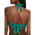 thumbnail image 2 of Anne Cole Women's Banded Halter Bikini Top Swimsuit Green Size Small, 2 of 2