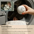 thumbnail image 4 of Dryer Balls Laundry Reusable, XL Wool Dryer Balls Cute, Fabric Softener Ball, Extra Large Dryer Balls with Animal Pattern, Organic Wool - Dry 1000+ Loads(6 Pack Sheep Pattern), 4 of 8
