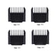 thumbnail image 3 of Electric Clipper Accessories,4Pcs Cut Clipper Limit Comb Guide Attachment Size Barber Replacement, 3 of 5
