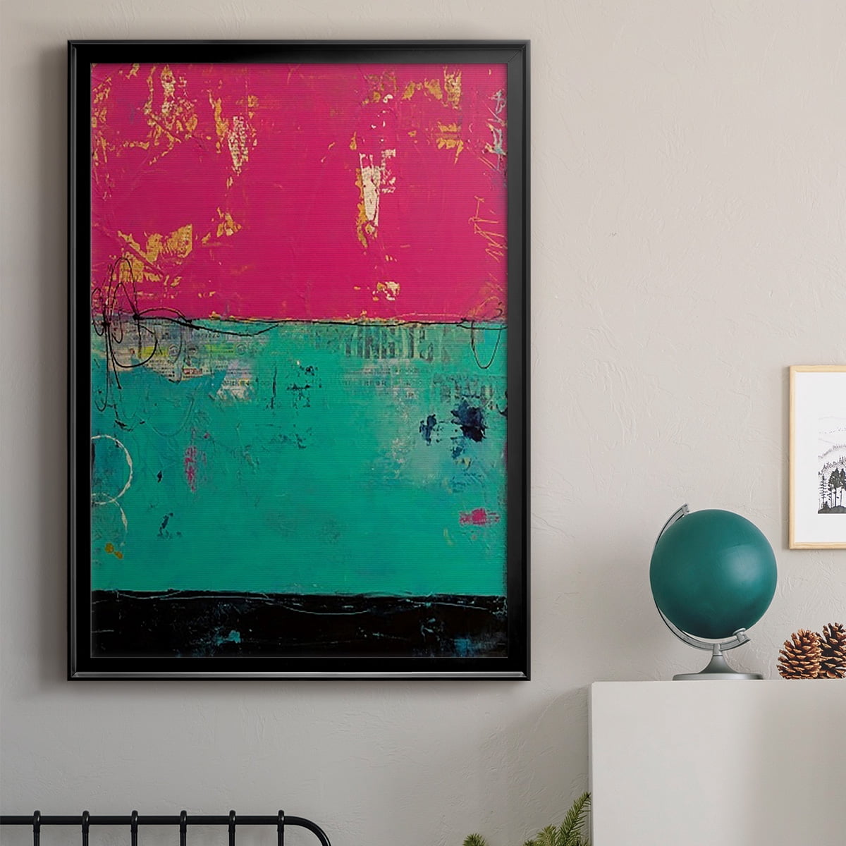 Good Mood Premium Framed Print, in Gold, Black, or Silver - Ready to Hang