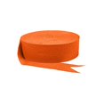 thumbnail image 1 of Jumbo Roll Party Crepe Streamer | Orange Peel |500' | Party Decor, 1 of 3