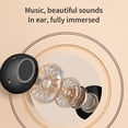 thumbnail image 5 of Wireless Earbuds Bluetooth Headphones Sport, Bluetooth Earbuds Stereo Ear Buds, Noise Cancelling Mic, IP7 Waterproof Headset for Workout/Running - Black, 5 of 9