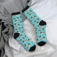 thumbnail image 5 of Logiee Mallard Ducks Swimming In The Lake Print Adult Socks for Men & Women,Calf Socks, Ankle Socks,Boots Socks,Breathable Casual Sock,Unisex Crew Socks, 5 of 6