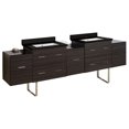 thumbnail image 1 of Imaginations Américaines 88.5 pouces W Vanity Set Gris, 1 of 1