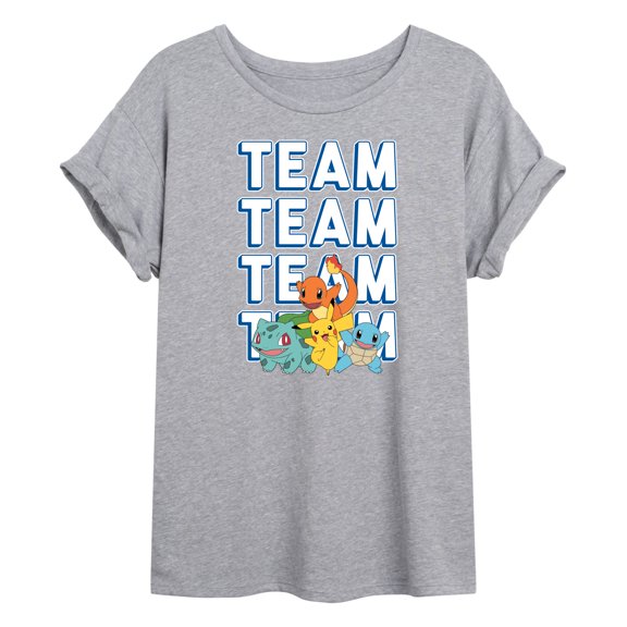 Pokémon - Partners Team - Juniors Ideal Flowy Muscle T-Shirt
