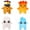 Burnt Peanut, variant on Video Game Inspired Sprite Plush,7.87 inch Kawaii Style Collectible Plushies,Novelty Gag Gift for Gamers