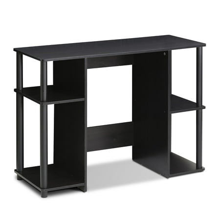 espresso jaya furinno compact desk study computer