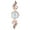 Rose Gold, variant on Fashion Metal Strap Women Watch, Explorer's World Cartography Fabric Timepiece Quartz Watch Metal Strap Sexless Simple Business Watch