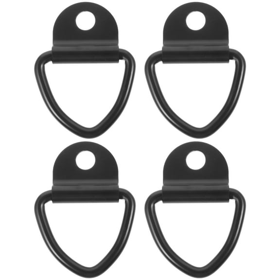 LEXSOMEO 4pcs Car Tow Hooks Heavy Duty Towing Hook Car Anchor Hook Metal Towing Hook for Cargo