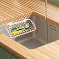 thumbnail image 4 of Dvkptbk Kitchen Sink Suction Cup Draining Basket Sponge Shelf Multifunctional Dishwashing Organizer Sponge Cutlery Storage Racks Draining Basket Home Essentials, 4 of 6