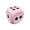 Pink, variant on QianGlow Large 3.15 Inch EVA Foam Dice, Soft Rounded Corner Dice for Party Games Teaching & Board Games, Portable Party Decoration Prop, Gift for Game Lovers-Blue