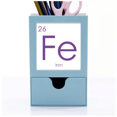 thumbnail image 1 of Chestry Elements Period Table Transition Metals Iron Fe Desk Supplies Organizer Pen Holder Card, 1 of 3