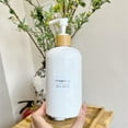 thumbnail image 6 of Reusable Wooden Empty Pump Bottle Portable Soap Dispenser Bathroom Shampoo Kitchen Dish Refill Shower Gel Hand Liquid Container, 6 of 7