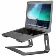 thumbnail image 1 of Aluminum Laptop Stand for Desk Compatible with Mac MacBook Pro Air Apple Notebook,for 10 to 15.6 inch PC Desktop Computer, 1 of 7