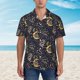 thumbnail image 2 of Fotbe Snake Sleep Camisa Hawaiana para Hombre Unisex – Camisa Casual de Verano con Botones de Manga Corta de Algodón y Lino,X-Large, 2 of 7