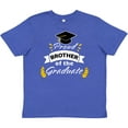 thumbnail image 3 of Inktastic Family Graduation-proud Brother of the Graduate Youth T-Shirt, 3 of 5