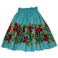 thumbnail image 2 of Hawaiian Pa'u Hula Skirt, Hawaii Dance Skirts For Women, Hibiscus Flower, 2 of 4