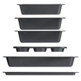 thumbnail image 4 of Mainstays 6 Piece Non-Stick Bakeware Sets, Easy for Release and Clean up, Carbon Steel, Gray, 4 of 8