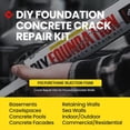 thumbnail image 2 of RadonSeal Concrete Foundation Crack DIY Repair Kit for Basement Wall Cracks, 2 of 8
